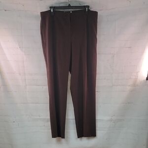 4/$20 Sag Harbor Brown Dress Pants Straight Leg